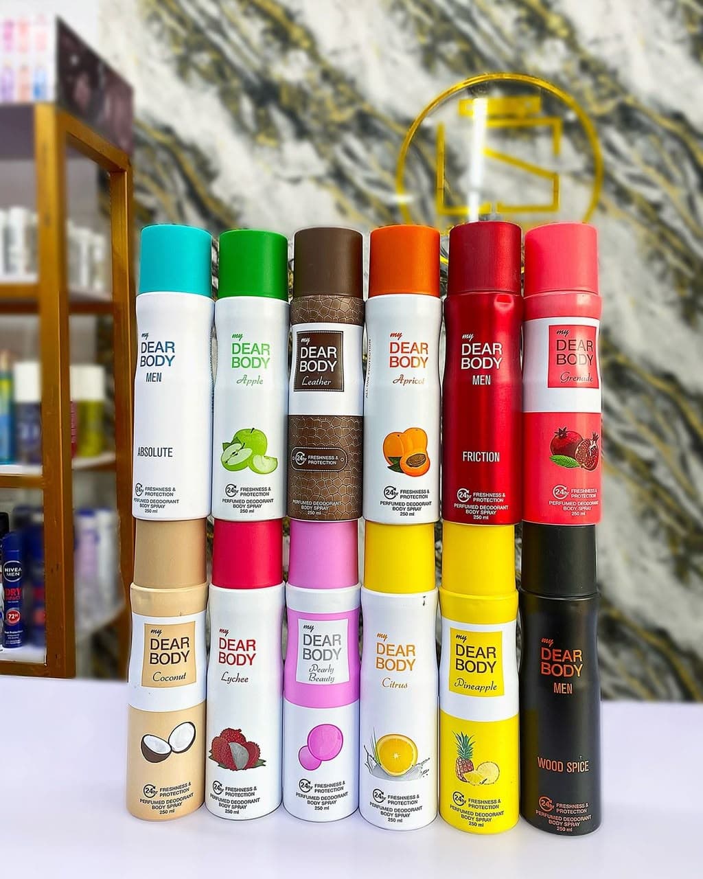 My dear body spray